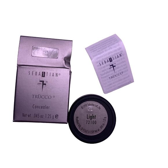 Sebastian Trucco Concealer Light Blemish Face Cover-up Dark Circles NOS NIB - Picture 2 of 4